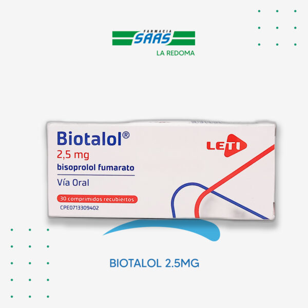 Biotalol Comp 2,5 Mg x 30