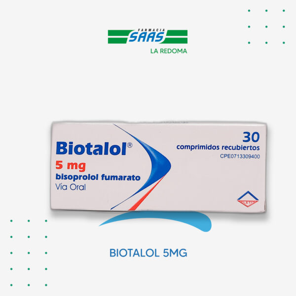 Biotalol Comp/Rec 5 Mg x 30